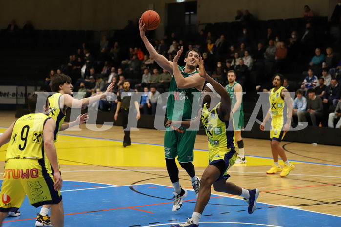 Basketball Superliga 2021/22, Grunddurchgang 15. Runde, UBSC Graz vs. Kapfenberg Bulls