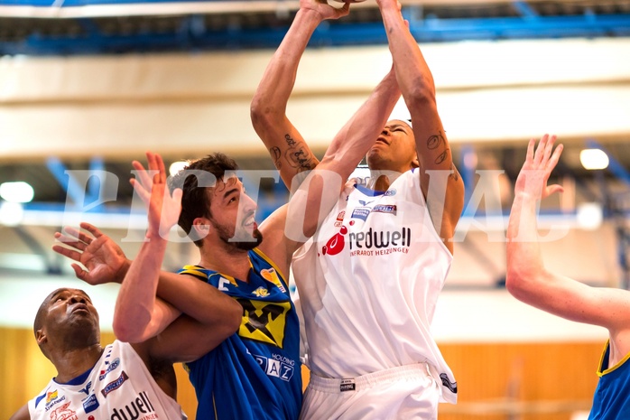 Basketball ABL 2015/16 Grunddurchgang 28.Runde Oberwart Gunners vs. UBSC Graz