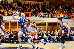 Basketball, win2day Basketball Superliga 2024/25, Grunddurchgang Runde 9, BBC Nord Dragonz, Oberwart Gunners, Rayshawn Mart (3)