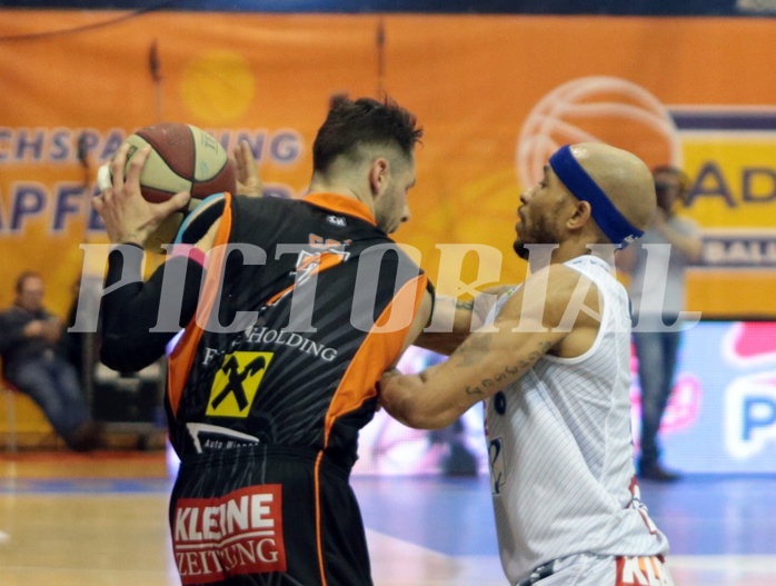 Basketball ABL 2015/16 Grunddurchgang 15.Runde Kapfenberg Bulls vs F