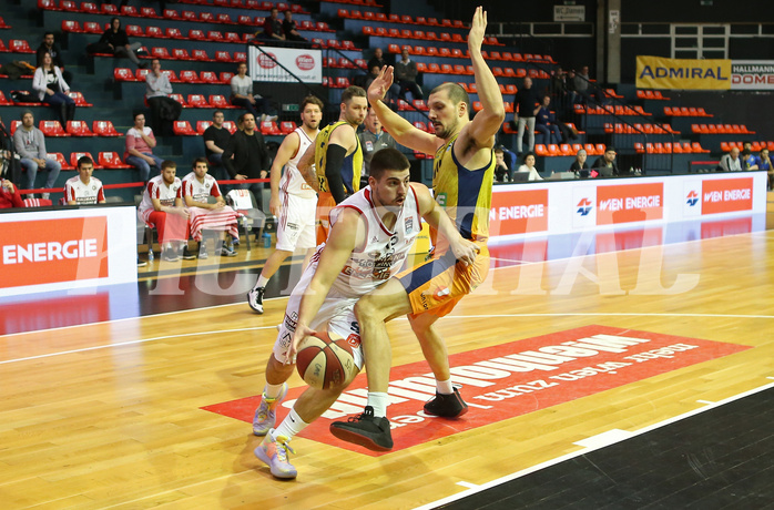 Basketball Superliga 2019/20, Grunddurchgang 13.Runde BC Vienna vs. UBSC Graz


