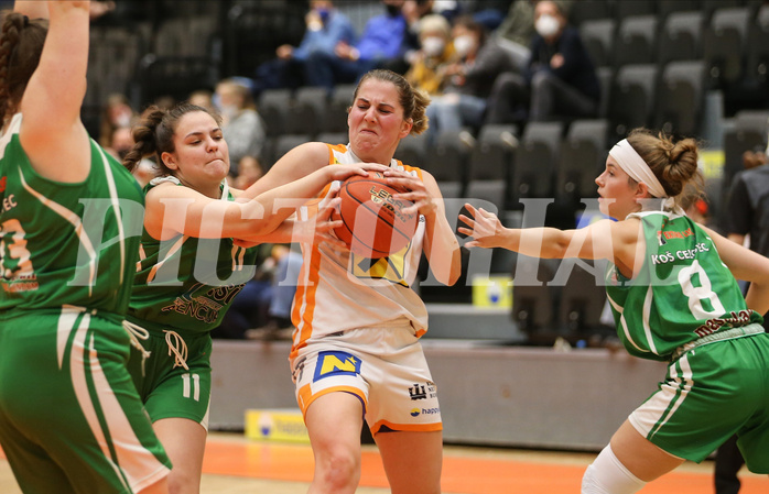Basketball Damen Superliga 2021/22, Grunddurchgang 8.Runde BK Duchess Klosterneuburg vs. KOS Celovec


