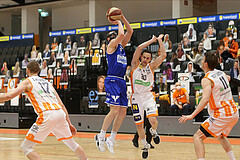Basketball Superliga 2020/21, Grunddurchgang 17.Runde Klosterneuburg Dukes vs. Oberwart Gunners