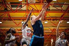 Basketball, win2day Basketball Superliga 2022/23, Grunddurchgang Runde 18, BBC Nord Dragonz, Vienna DC Timberwolves, Elias Wlasak (8)