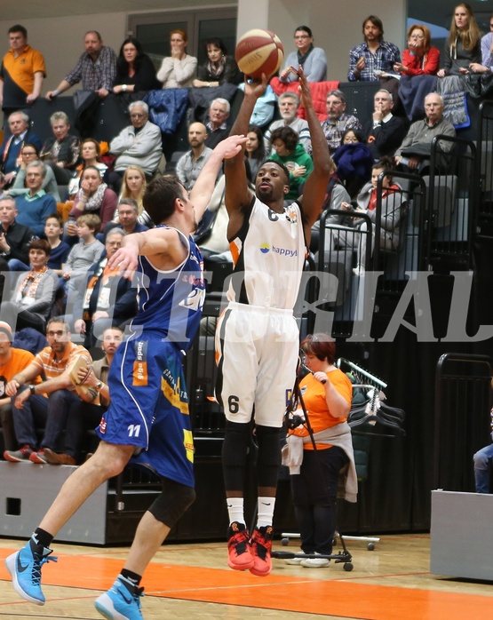 Basketball ABL 2015/16 Grunddurchgang 30.Runde BK Dukes Klosterneuburg vs. Kapfenberg Bulls