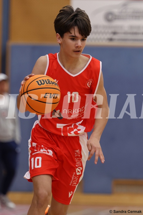 Basketball Superliga 2024/25, SLMU14 Traiskirchen Lions Academy vs. ATSE Graz



