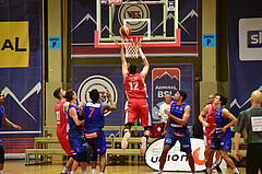 Basketball Superliga 2019/20, Grunddurchgang 8.Runde Flyers Wels vs. Kapfenberg,  Erwin Zulic (11),Bogic Vujosevic (5), Keenan Gumbs (7), Benjamin Blazevic (12)


