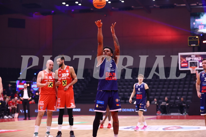 18.01.2025, Graz, Raiffeisen Sportpark, Basketball Austria Cup 2025, Final Four, Semifinale, Flyer Wels vs BBC Nord,  