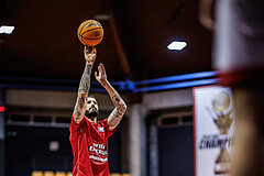 Basketball, Win2Day Superliga 2023/24, Grunddurchgang 18.Runde, BC Vienna, Klosterneuburg Dukes, Ivan Siriscevic (17)