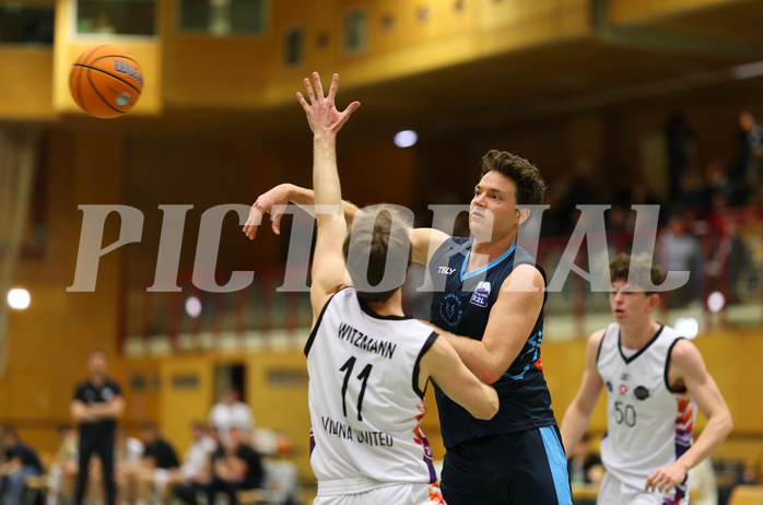Basketball Zweite Liga 2024/25, Grunddurchgang 22.Runde Vienna United vs. Vienna Timberwolves