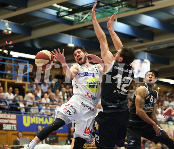 Basketball ABL 2017/18, Playoff HF Spiel 3 Gmunden Swans vs. Traiskirchen Lions
