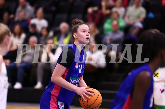 28.01.2024, Graz, Raiffeisen Sportpark, Basketball Damen Superliga 2023/24, Grunddurchgang 10.Runde, UBI Holding Graz - UBSC-DBBC Graz ,  