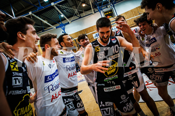 Basketball, Basketball Austria Cup 2022/23, Herren Finale, Gmunden Swans, UBSC Graz, #jubel