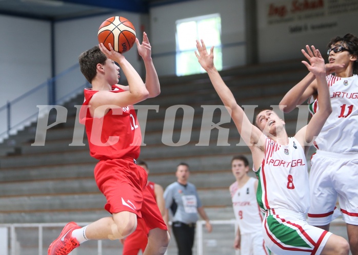 Basketball Nationalteam MU16 2015 U16 Team Austria vs. U18 Team Portugal


