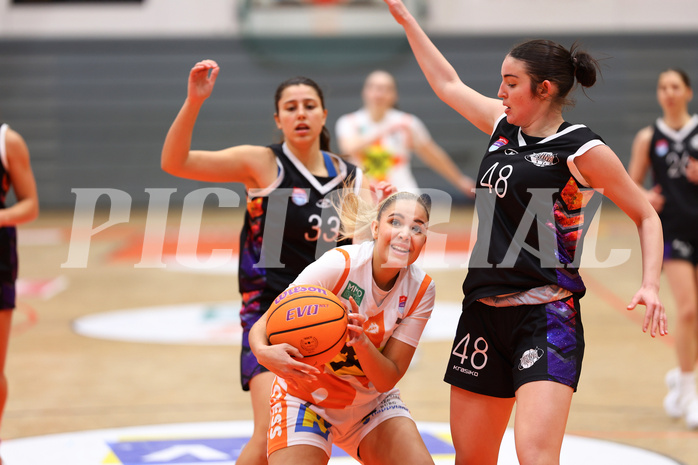 Basketball Damen Superliga 2024/25, Grunddurchgang 10.Runde BK Duchess Klosterneuburg vs. Vienna United


