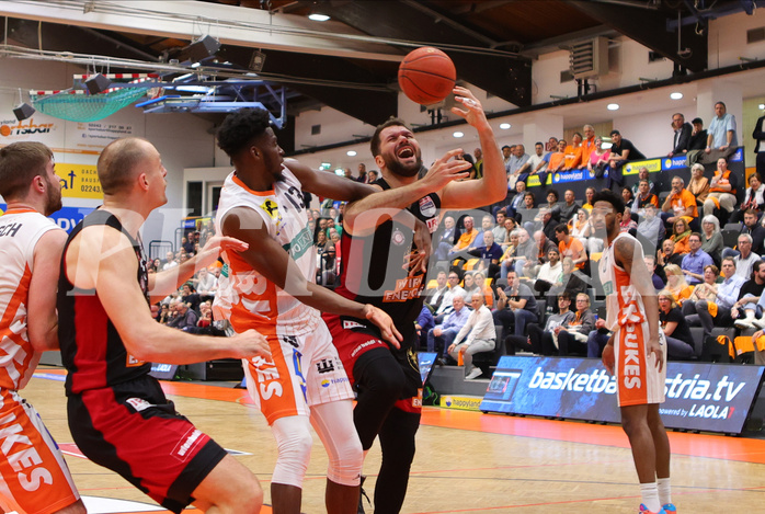 Basketball Superliga 2022/23, Playoff, Semifinale Spiel 2 Klosterneuburg Dukes vs. BC Vienna


