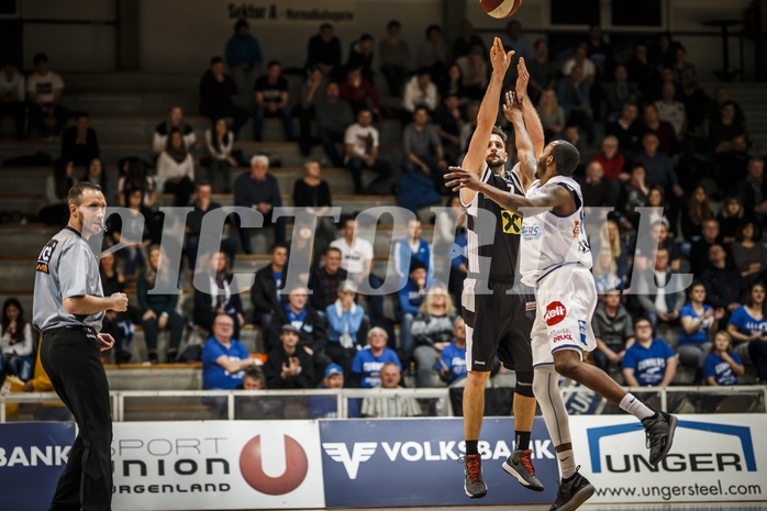 Basketball, ABL 2018/19, Grunddurchgang 19.Runde, Oberwart Gunners, Flyers Wels, Davor Lamesic (7) Basketball, ABL 2018/19, Grunddurchgang 19.Runde, Oberwart Gunners, Flyers Wels, Davor Lamesic (7)