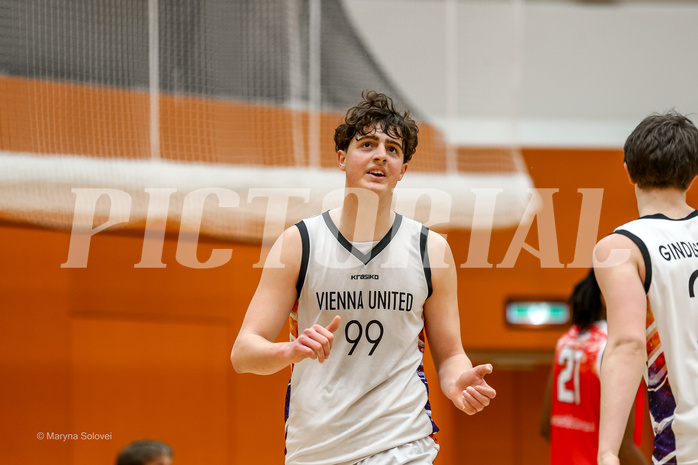 11.01.2025 Österreichischer Basketballverband 2024/25, SLMU19, Vienna United vs BC Vienna