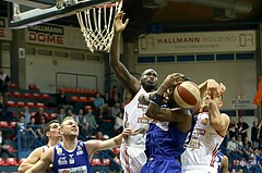Basketball ABL 2015/16 Grunddurchgang 34.Runde BC Vienna vs. Oberwart Gunners