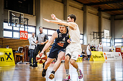 Basketball, Basketball Zweite Liga, Playoff: Viertelfinale 3. Spiel, Mattersburg Rocks, BBC Nord Dragonz, Ognjen Drljaca (4)