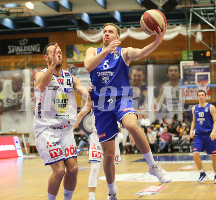Basketball Basketball Superliga 2019/20, Grunddurchgang 10.Runde Gmunden Swans vs. D.C. Timberwolves