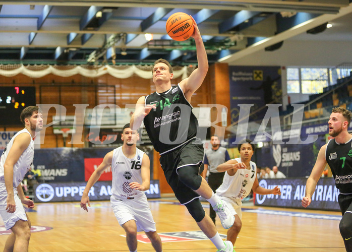 Basketball Zweite Liga 2023/24, Grunddurchgang 7.Runde Upper Austrian Ballers vs. Deutsch Wagram