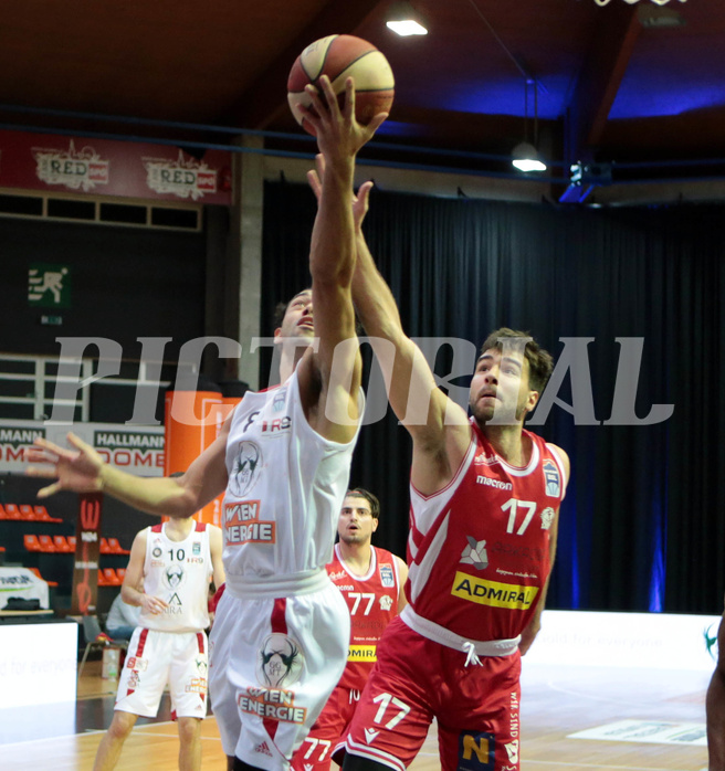 Basketball Superliga 2020/21,  Grunddurchgang 13.Runde, BC Vienna vs. Traiskirchen Lions