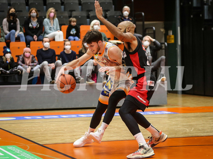 Basketball Superliga 2021/22, Grunddurchgang 12.Runde Klosterneuburg Dukes vs. BC Vienna