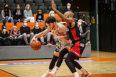 Basketball Superliga 2021/22, Grunddurchgang 12.Runde Klosterneuburg Dukes vs. BC Vienna