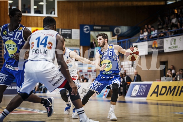 Basketball, ABL 2018/19, Playoff HF Spiel 2, Oberwart Gunners, Gmunden Swans, Daniel Friedrich (6) Basketball, ABL 2018/19, Playoff HF Spiel 2, Oberwart Gunners, Gmunden Swans, Daniel Friedrich (6)
