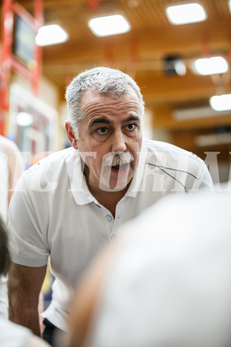 Basketball, Basketball Zweite Liga, Grunddurchgang 17.Runde, Basket Flames, Mattersburg Rocks, Franz Zderadicka (Coach)