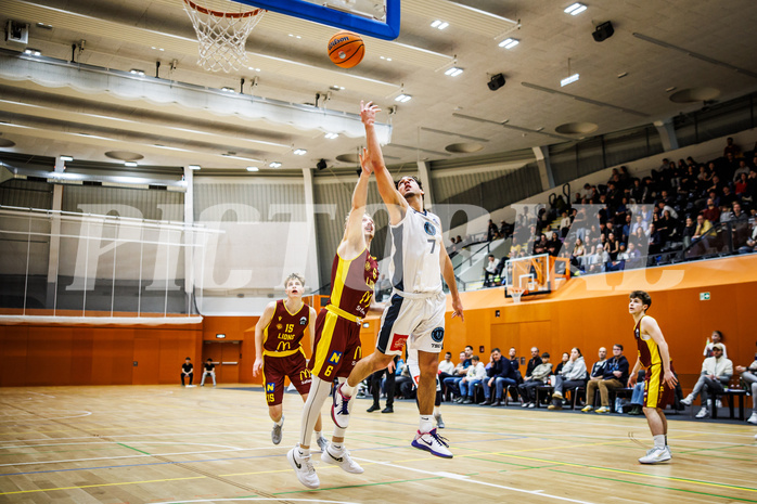 Basketball, Basketball Zweite Liga 2024/25, Grunddurchgang 20.Runde, Vienna Timberwolves, Traiskirchen Lions NexGen, Armin Karian (7)