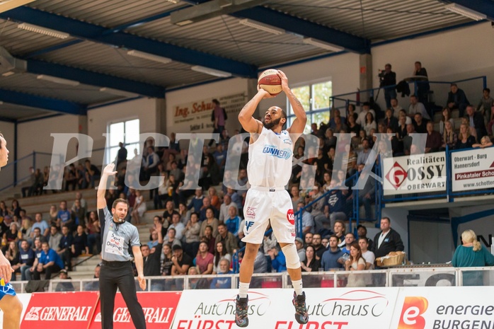 Basketball, ABL 2017/18, Grunddurchgang 2.Runde, Oberwart Gunners, UBSC Graz, Louis Dabney Jr. (5)