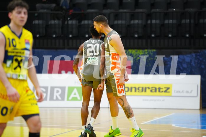 Win2day Basketball Superliga 2023/24, 3. Platzierungsrunde, UBSC Graz vs. Klosterneuburg


