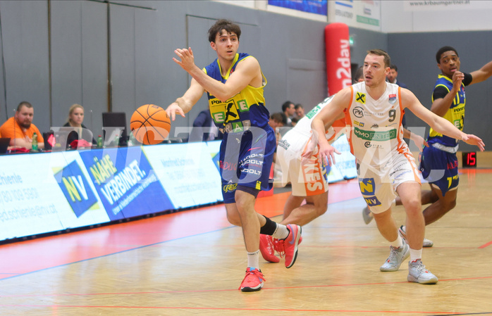 Basketball Superliga 2023/24, Grunddurchgang 16.Runde Klosterneuburg Dukes vs. UBSC Graz


