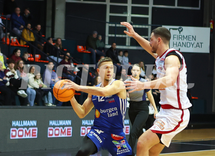 Basketball Superliga 2024/25, Gruunddurchgang 18.Runde BC Vienna vs. Oberwart Gunners


