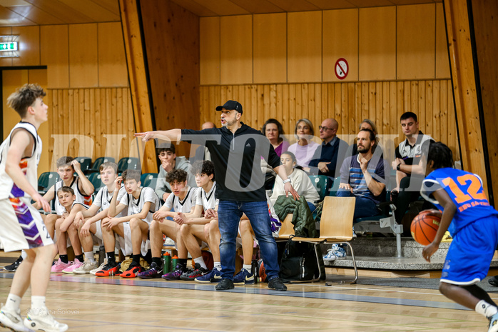 06.04.2025 Österreichischer Basketballverband 2024/25, SLMU16, Post SV Wien vs. BBU Salzburg