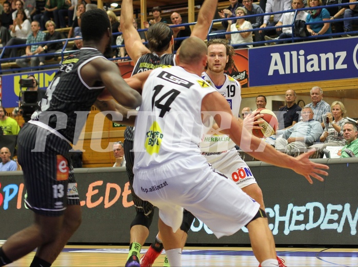 Basketball ABL 2015/16 Grunddurchgang 4.Runde Gmunden Swans vs. G