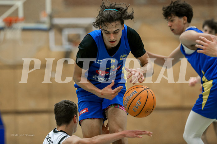 27.04.2025 Österreichischer Basketballverband 2024/25, SLMU16, VF Vienna United vs. SKN St. Pölten
