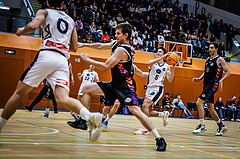 Basketball, Basketball Zweite Liga 2024/25, Grunddurchgang 3.Runde, Vienna Timberwolves, Vienna United, Jakob Konzet (5)