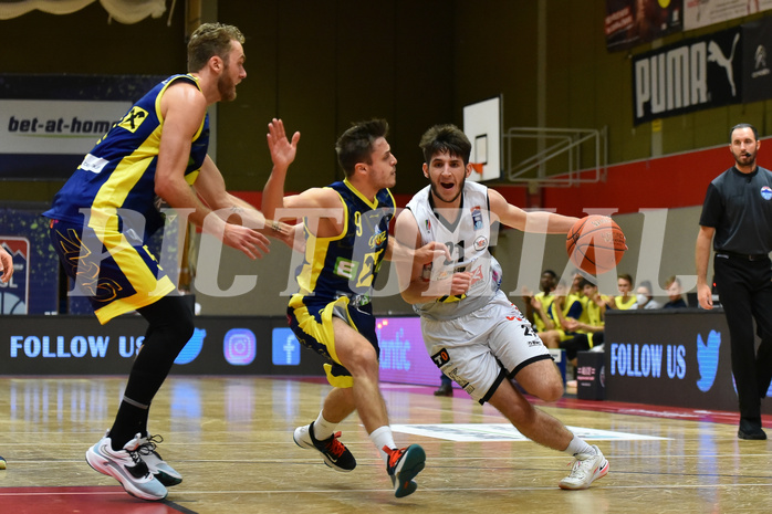 Basketball Superliga 2021/22, Grunddurchgang. 4.Runde Flyers Wels vs. UBSC Raiffeisen Graz