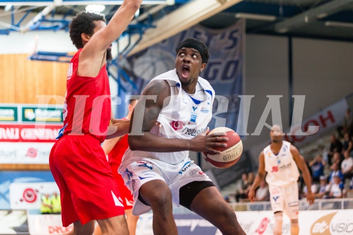 Basketball, ABL 2016/17, Playoff HF Spiel 1, Oberwart Gunners, WBC Wels, 