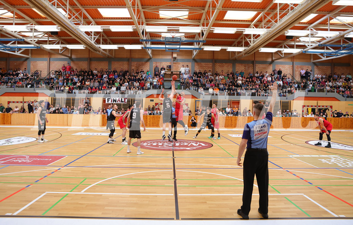 Basketball Zweite Liga 2022/23, Playoff, Finale Spiel 1 Mistelbach Mustangs vs. Güssing Blackbirds


