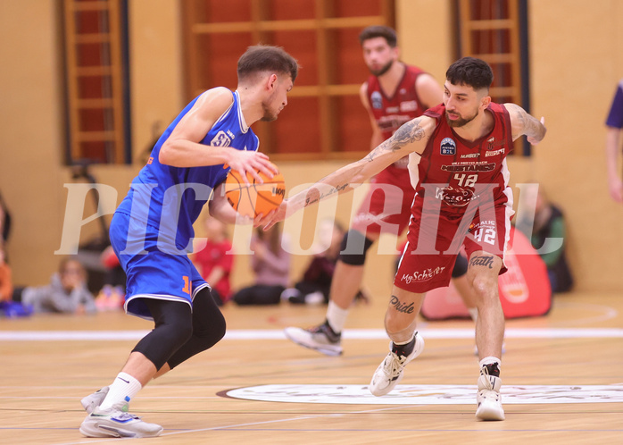 Basketball Zweite Liga 2023/24, Grunddurchgang Spiel 6 Mistelbach Mustangs vs. BBU Salzburg