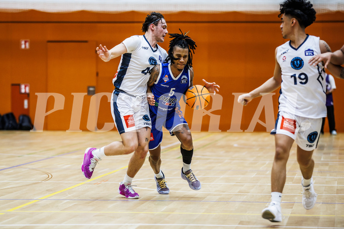 Basketball, Basketball Zweite Liga 2024/25, Grunddurchgang 21.Runde, Vienna Timberwolves, Kufstein Towers, Aytor Johnson Alberto (5)