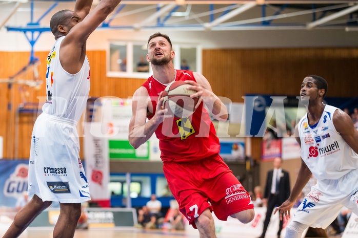 Basketball ABL 2015/16 F1 Oberwart GUNNERS vs. WBC Wels