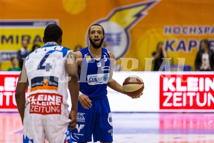 Basketball, ABL 2017/18, Grunddurchgang 7.Runde, Kapfenberg Bulls, Oberwart Gunners, Louis Dabney Jr. (5)