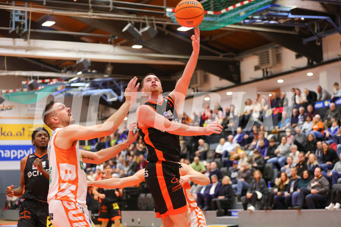 Basketball Superliga 2023/24, Grunddurchgang 13.Runde Klosterneuburg Dukes vs. Oberwart Gunners