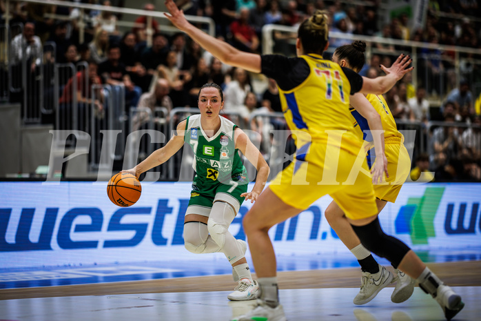 Basketball, Win2Day Basketball Damen Superliga 2023/24, Playoff, Finale Spiel 3, SKN St. Pölten, UBI Graz, Simone Schwarzinger (7)