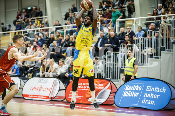 Basketball, Admiral Basketball Superliga 2019/20, Grunddurchgang 18.Runde, SKN St. Pölten Basketball, Traiskirchen Lions, Felix Lewis (1)